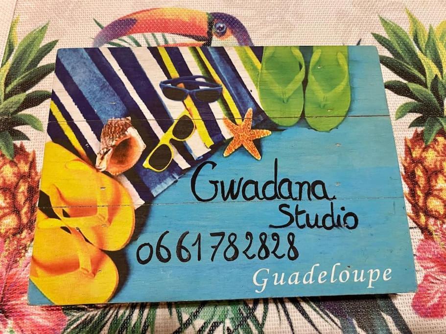 Acces Direct Plage, Vue Mer D'Exception, Les Gwada Studios, Village Vacances Sainte-Anne  Kültér fotó
