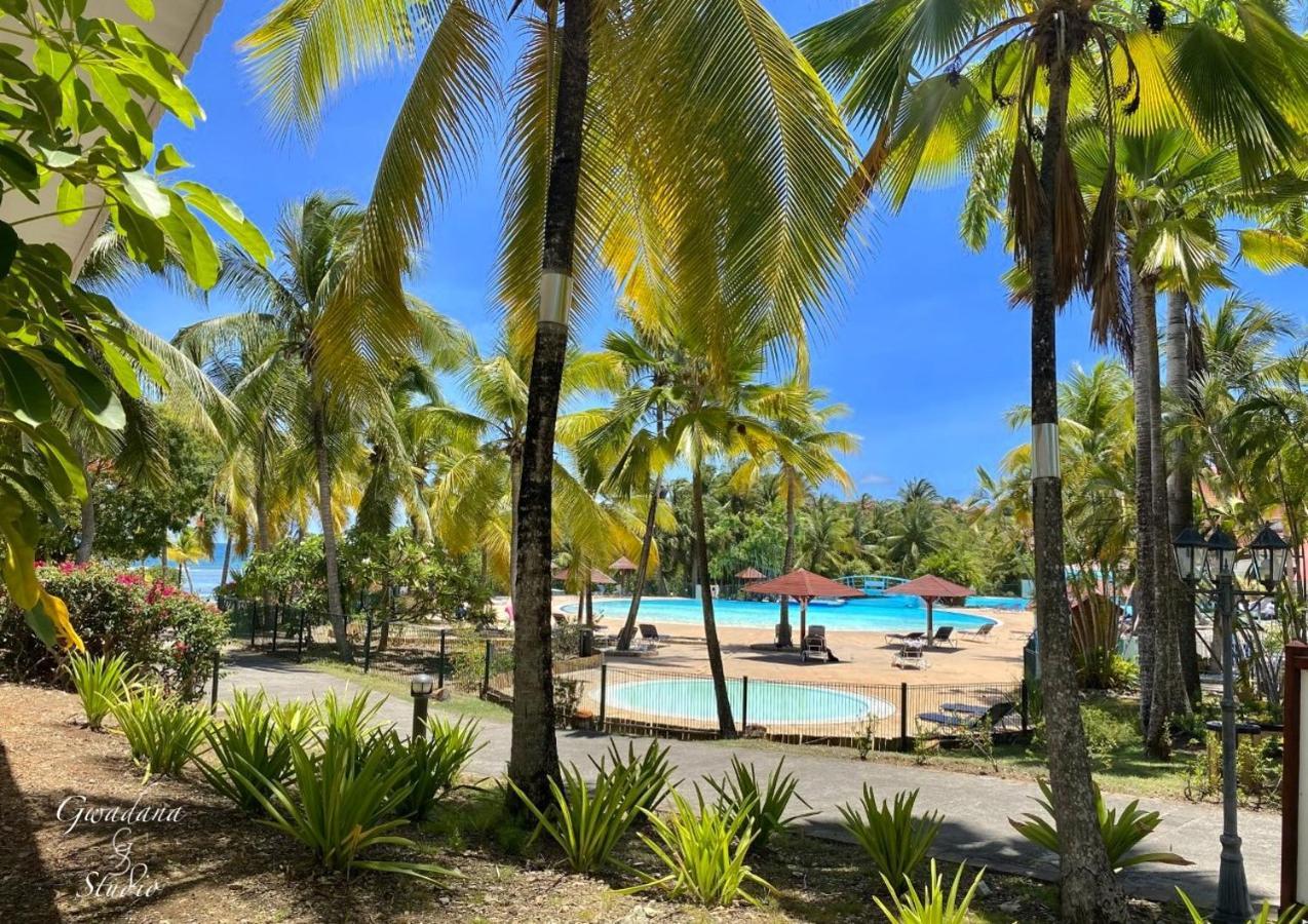 Acces Direct Plage, Vue Mer D'Exception, Les Gwada Studios, Village Vacances Sainte-Anne  Kültér fotó